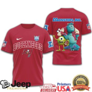 Tampa Bay Buccaneers x Monsters Inc. Disney NFL Football Fan Shirt Tampa Bay Buccaneers x Monsters Inc. Disney NFL Football Fan Shirt
