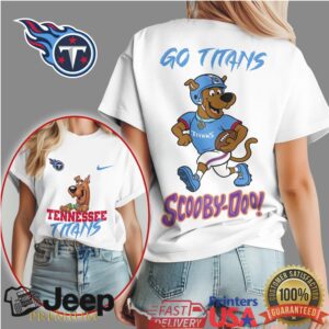 Tennessee Titans Scooby Doo Football Fan T Shirt