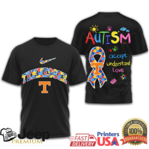Tennessee Vols Autism Awareness T Shirt Accept Understand Love Tennessee Vols Autism Awareness T Shirt Accept Understand Love