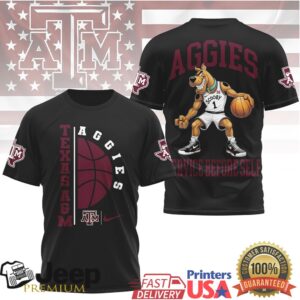 Texas A&M Aggies Scooby Doo Service Before Self Basketball T Shirt Texas A&M Aggies Scooby Doo Service Before Self Basketball T Shirt