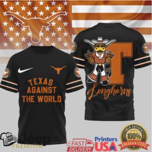 Texas Longhorns Against The World Mascot T Shirt
