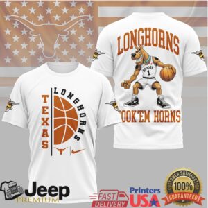 Texas Longhorns Scooby Doo Hook ‘Em Horns Basketball T Shirt Texas Longhorns Scooby Doo Hook ‘Em Horns Basketball T Shirt