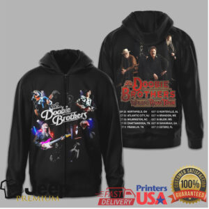The Doobie Brothers Walking The Road Tour 2026 Concert Merchandise T Shirt The Doobie Brothers Walking The Road Tour 2026 Concert Merchandise T Shirt