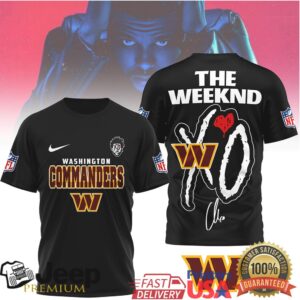 The Weeknd XO x Washington Commanders NFL Limited Edition T Shirt