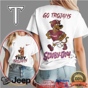 Troy Trojans Scooby Doo Go Trojans Collegiate T Shirt