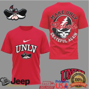 UNLV Rebels Grateful Dead Steal Your Face Graphic Fan Shirt UNLV Rebels Grateful Dead Steal Your Face Graphic Fan Shirt