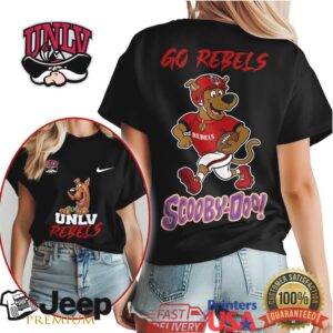 UNLV Rebels Scooby Doo Football Go Rebels T Shirt UNLV Rebels Scooby Doo Football Go Rebels T Shirt