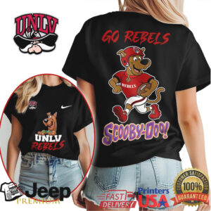 UNLV Rebels Scooby Doo Football Go Rebels T Shirt