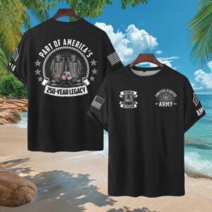 US Army Women Veteran 250 Year Legacy Boots & Dog Tags T Shirt US Army Women Veteran 250 Year Legacy Boots & Dog Tags T Shirt