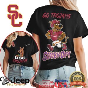 USC Trojans Scooby Doo Go Trojans Collegiate Graphic T Shirt USC Trojans Scooby Doo Go Trojans Collegiate Graphic T Shirt
