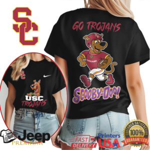 USC Trojans Scooby Doo Go Trojans Collegiate Graphic T Shirt