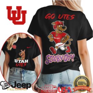 Utah Utes Scooby Doo College Football Fan T Shirt Utah Utes Scooby Doo College Football Fan T Shirt