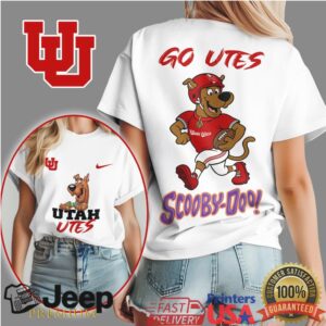 Utah Utes Scooby Doo College Football Fan T Shirt