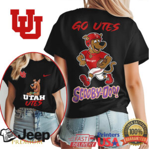 Utah Utes Scooby Doo College Football Fan T Shirt
