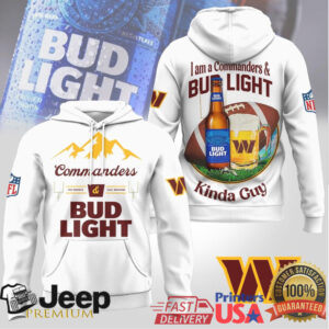 Washington Commanders Bud Light “Kinda Guy Girl” Game Day T Shirt Washington Commanders Bud Light “Kinda Guy Girl” Game Day T Shirt