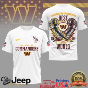 Washington Commanders CM Punk Best In The World T Shirt Washington Commanders CM Punk Best In The World T Shirt