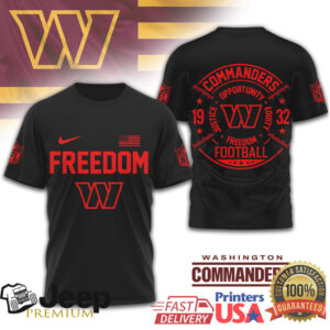 Washington Commanders Freedom Football Opportunity Justice Equity NFL T Shirt Washington Commanders Freedom Football Opportunity Justice Equity NFL T Shirt