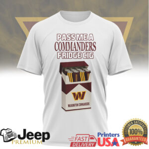 Washington Commanders “Fridge Cig” Pack T Shirt Vintage Style Fan Apparel
