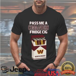 Washington Commanders “Fridge Cig” Pack T Shirt Vintage Style Fan Apparel