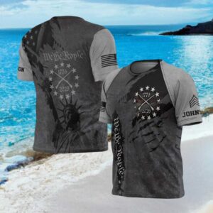 We The People 1776 2026 America 250 Liberty Bell Statue Graphic T Shirt