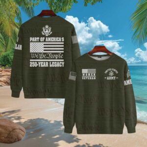 Women Veteran We The People 250 Year Legacy Olive Drab Army T Shirt Women Veteran We The People 250 Year Legacy Olive Drab Army T Shirt