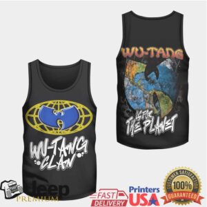 Wu Tang Clan Is For The Planet Earth Logo Graphic T Shirt