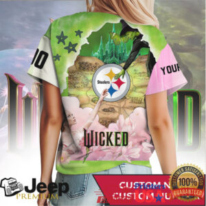 Custom Pittsburgh ST Shirtlers Wicked Emerald City Defying Gravity Shirt