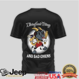 Baltimore Ravens Krampus “Good Tidings & Bad Omens” Black T Shirt Baltimore Ravens Krampus “Good Tidings & Bad Omens” Black T Shirt