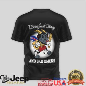 Buffalo Bills I Bring Good Tidings And Bad Omens Vintage Character T Shirt Buffalo Bills I Bring Good Tidings And Bad Omens Vintage Character T Shirt