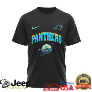 Carolina Panthers Happy Earth Day One Planet One Goal T Shirt