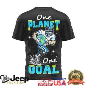 Carolina Panthers Happy Earth Day One Planet One Goal T Shirt