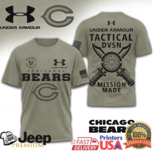 Chicago Bears Under Armour Tactical Military Style T Shirt