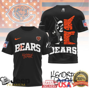 Chicago Bears x Kendrick Lamar “King Kunta” NFL Graphic T Shirt Chicago Bears x Kendrick Lamar “King Kunta” NFL Graphic T Shirt