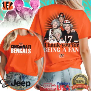 Cincinnati Bengals Golden Girls Thank You For Being A Fan T Shirt Cincinnati Bengals Golden Girls Thank You For Being A Fan T Shirt