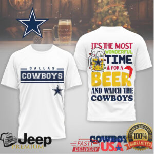 Dallas Cowboys Holiday Beer and Game Day T Shirt Dallas Cowboys Holiday Beer and Game Day T Shirt