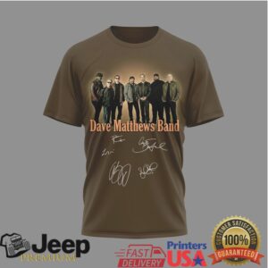 Dave Matthews Band DMB Summer Tour 2026 Signatures T Shirt Dave Matthews Band DMB Summer Tour 2026 Signatures T Shirt