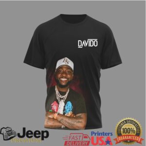 Davido 5ive Alive Tour 2026 World Tour Schedule Graphic T Shirt Davido 5ive Alive Tour 2026 World Tour Schedule Graphic T Shirt