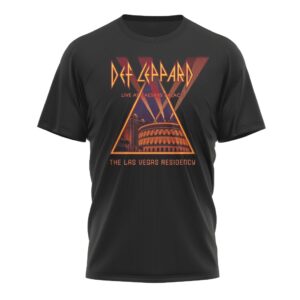 Def Leppard Las Vegas Residency 2026 I Got Rocked In Vegas Concert T Shirt Def Leppard Las Vegas Residency 2026 I Got Rocked In Vegas Concert T Shirt
