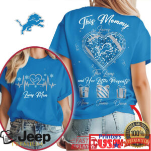 Detroit Lions Personalized Mom T Shirt Custom Kids Names Lions Fan T Shirt Detroit Lions Personalized Mom T Shirt Custom Kids Names Lions Fan T Shirt