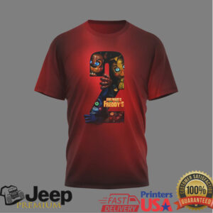Five Nights at Freddy’s FNAF 2 “I Survived” Red Graphic T Shirt Five Nights at Freddy’s FNAF 2 “I Survived” Red Graphic T Shirt