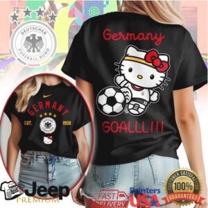 Hello Kitty Germany Football DFB National Team Soccer T Shirt