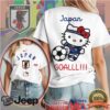 Hello Kitty Germany Football DFB National Team Soccer T Shirt Hello Kitty Germany Football DFB National Team Soccer T Shirt