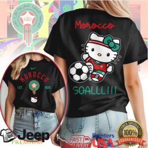 Hello Kitty Morocco National Team Soccer GOALLL!!! T Shirt