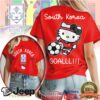 Hello Kitty Brazil Football CBF Seleção National Team T Shirt Hello Kitty Brazil Football CBF Seleção National Team T Shirt