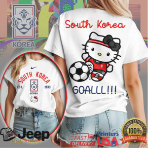 Hello Kitty South Korea Football GOALLL!!! Fan Apparel