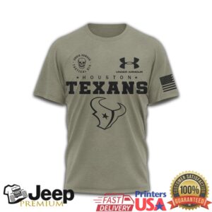 Houston Texans Under Armour Tactical DVSN Mission Made Military Olive T Shirt Houston Texans Under Armour Tactical DVSN Mission Made Military Olive T Shirt