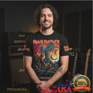 Iron Maiden Run For Your Lives World Tour 2026 T Shirt (2) Iron Maiden Run For Your Lives World Tour 2026 T Shirt (2)