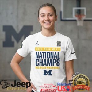 Michigan Wolverines 2026 NCAA Men’s Basketball National Champs T Shirt Michigan Wolverines 2026 NCAA Men’s Basketball National Champs T Shirt