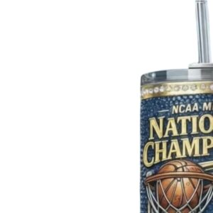 Michigan Wolverines 2026 NCAA Men's National Champions Luxury Bling 40oz Tumbler