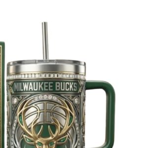 Milwaukee Bucks Fear The Deer Championship Legacy Edition 40oz Tumbler Milwaukee Bucks Fear The Deer Championship Legacy Edition 40oz Tumbler
